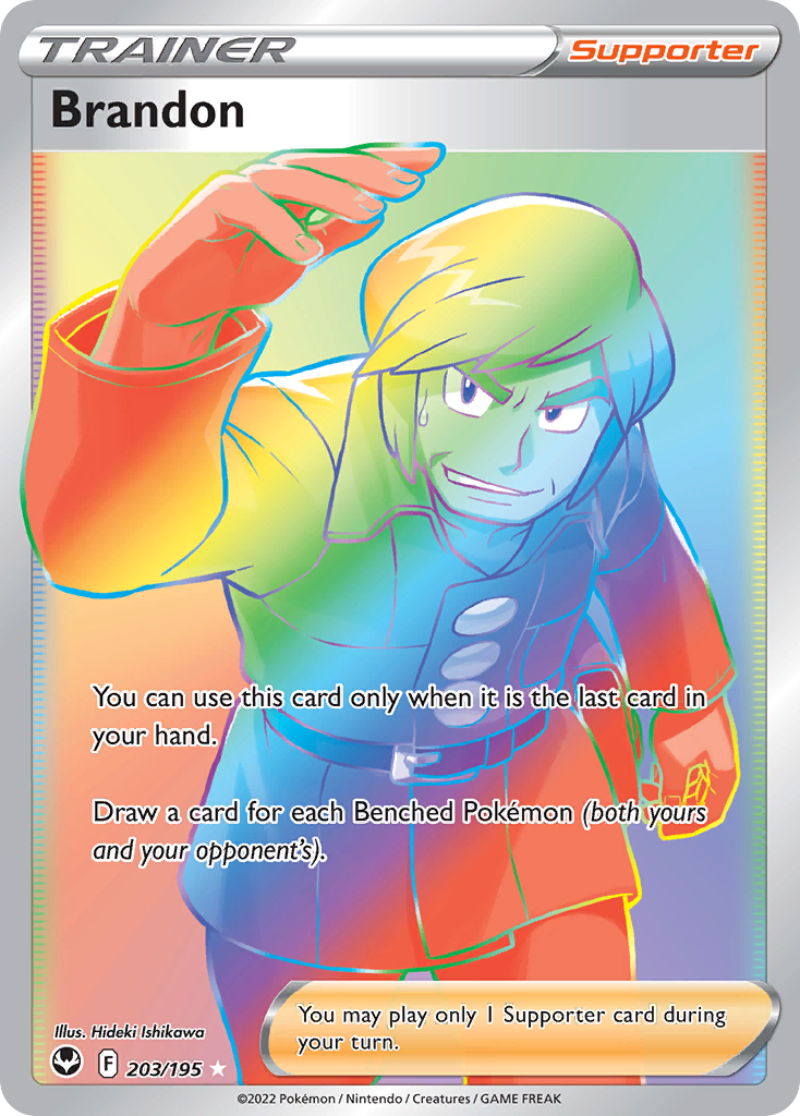 Brandon Pokémon card