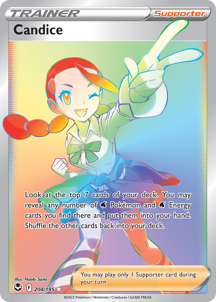 Candice Pokémon card