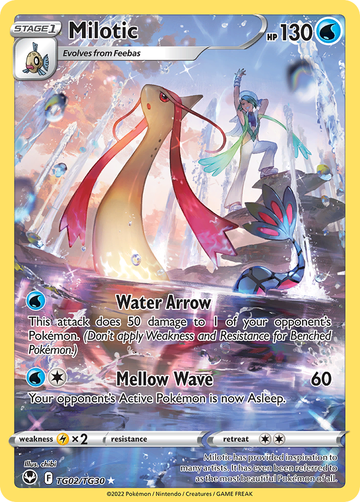 Milotic Pokémon card