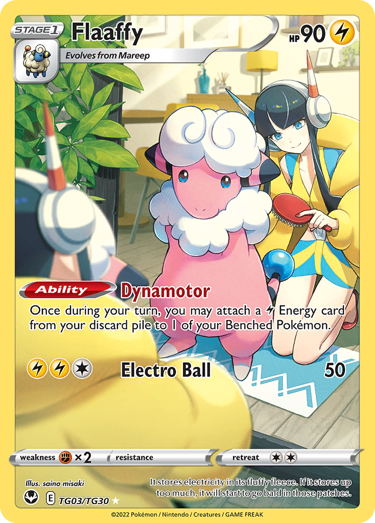 Flaaffy Pokémon card