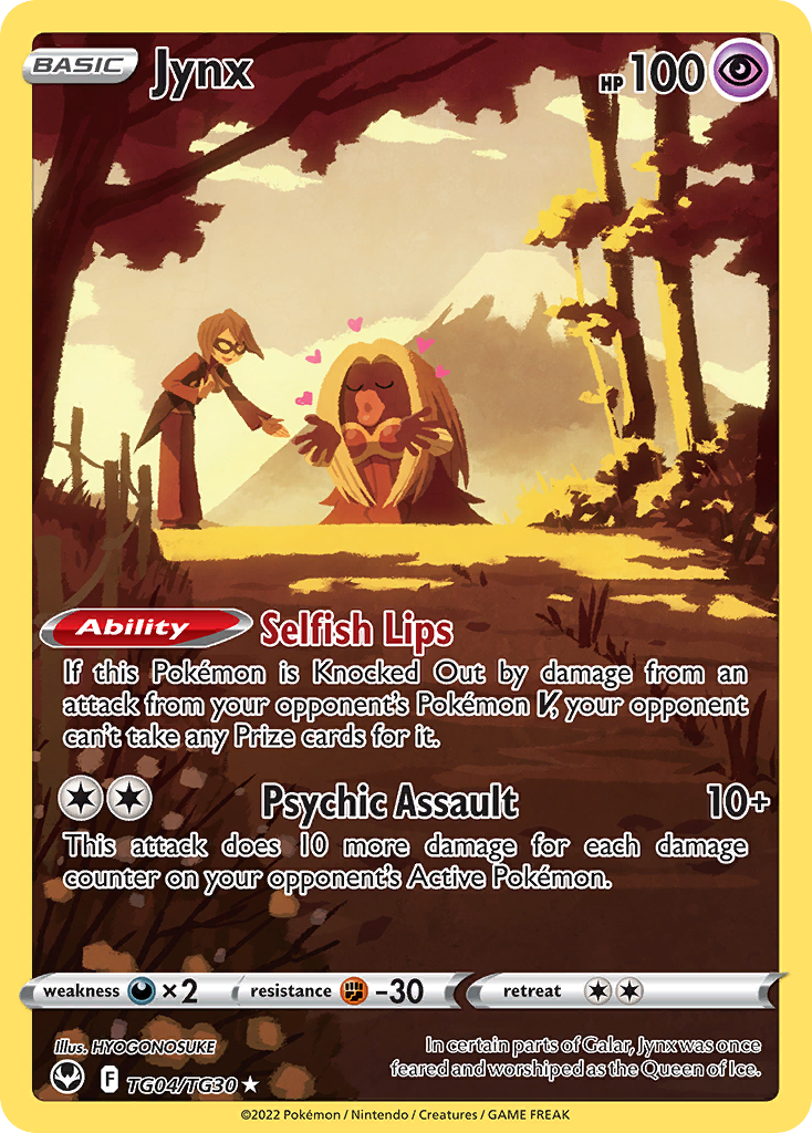 Jynx Pokémon card