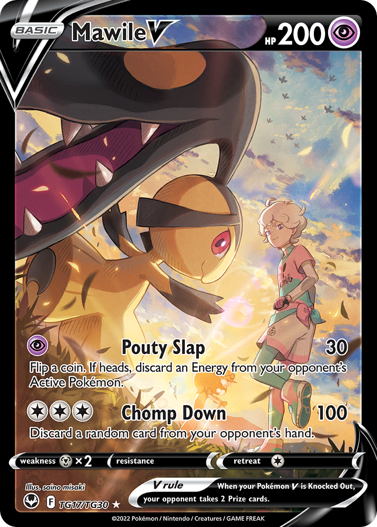 Mawile V Pokémon card