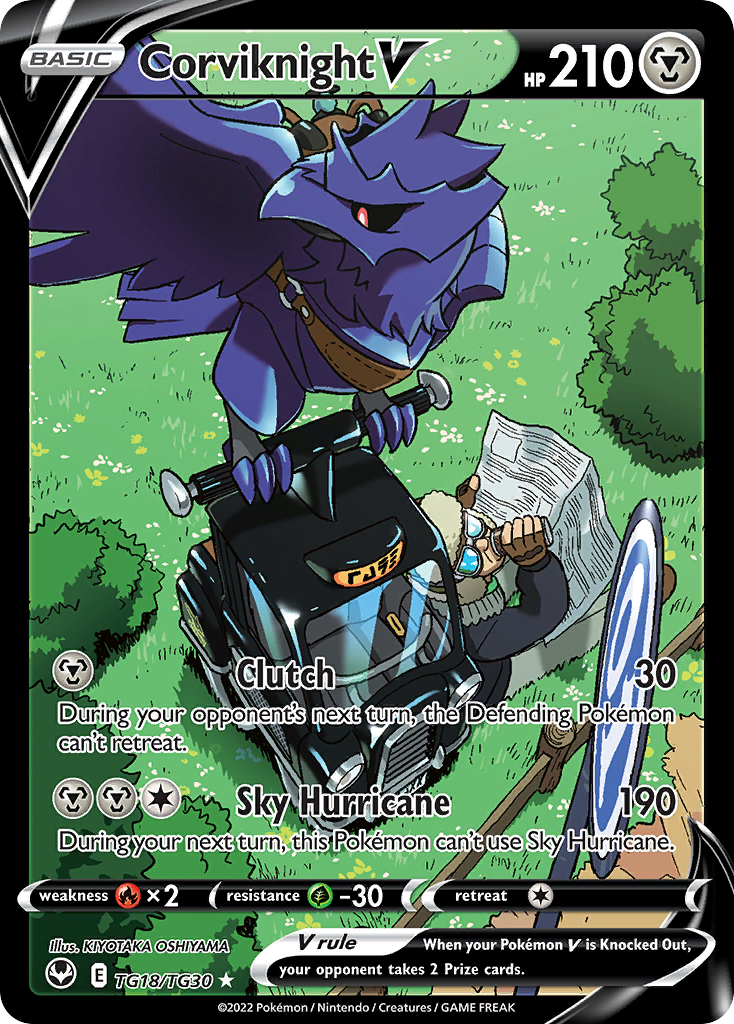Corviknight V Pokémon card