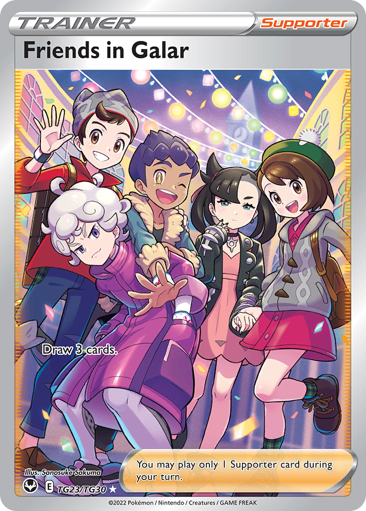 Friends in Galar Pokémon card