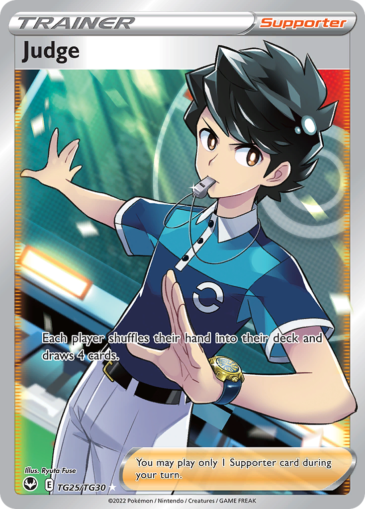 Judge Pokémon card