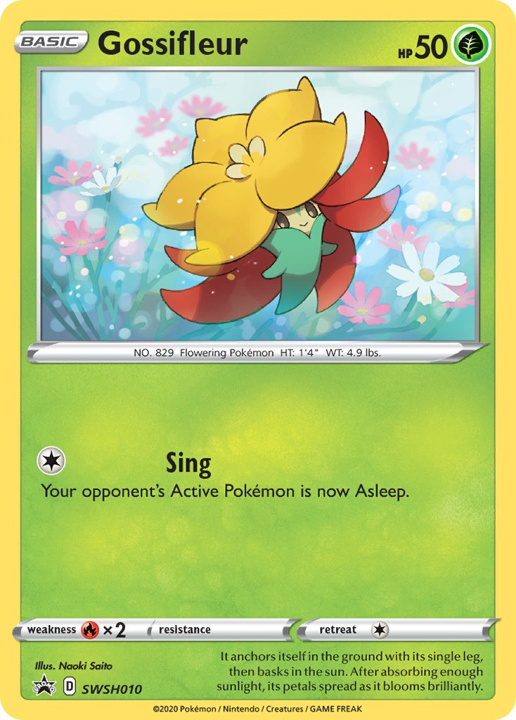 Gossifleur Pokémon card