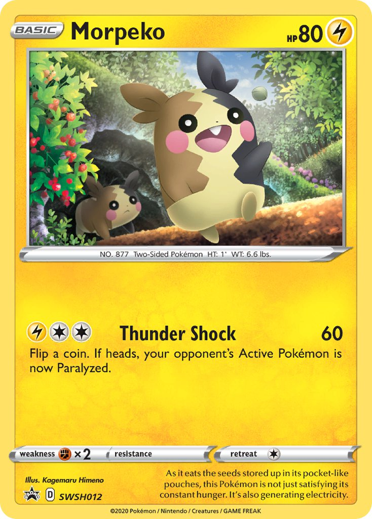 Morpeko Pokémon card