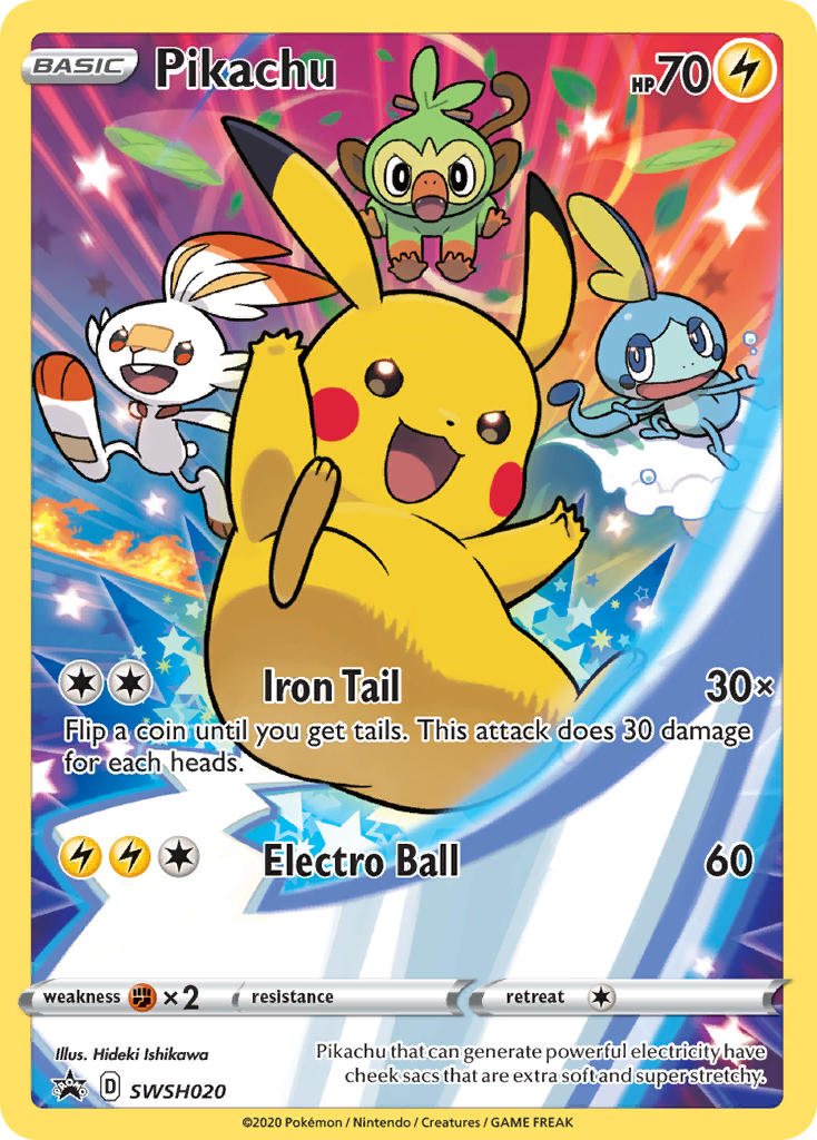 Pikachu Pokémon card