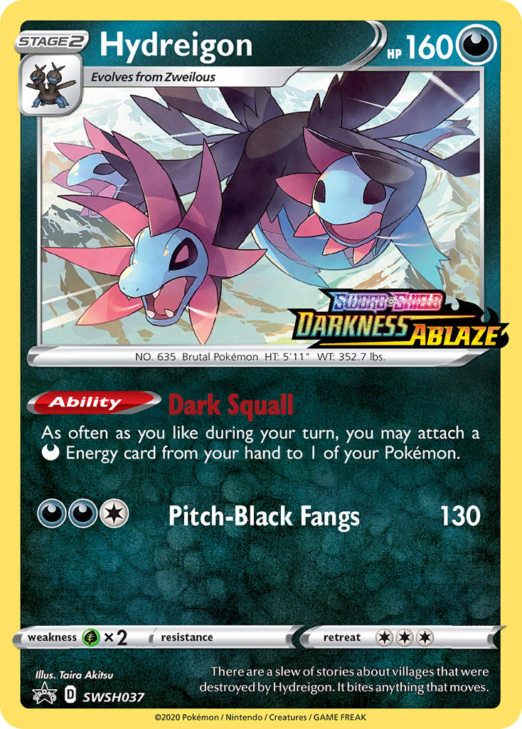 Hydreigon Pokémon card