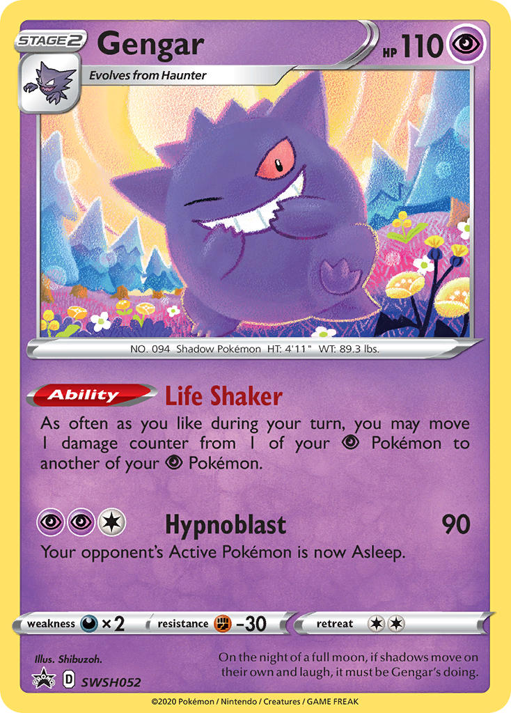 Gengar Pokémon card