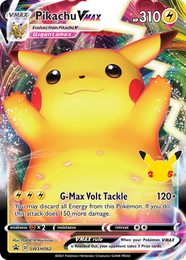 Pikachu VMAX Pokémon card