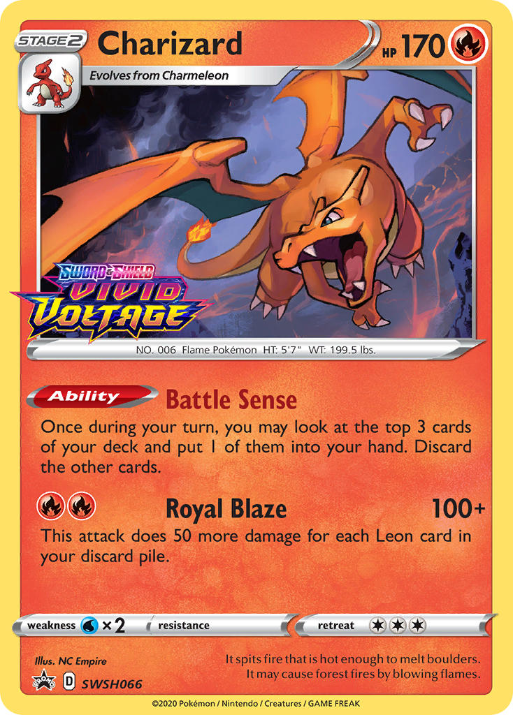 Charizard Pokémon card