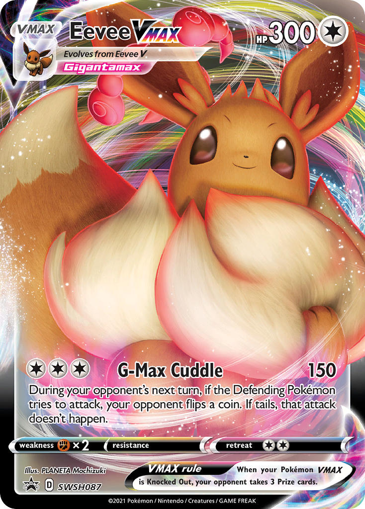 Eevee VMAX Pokémon card