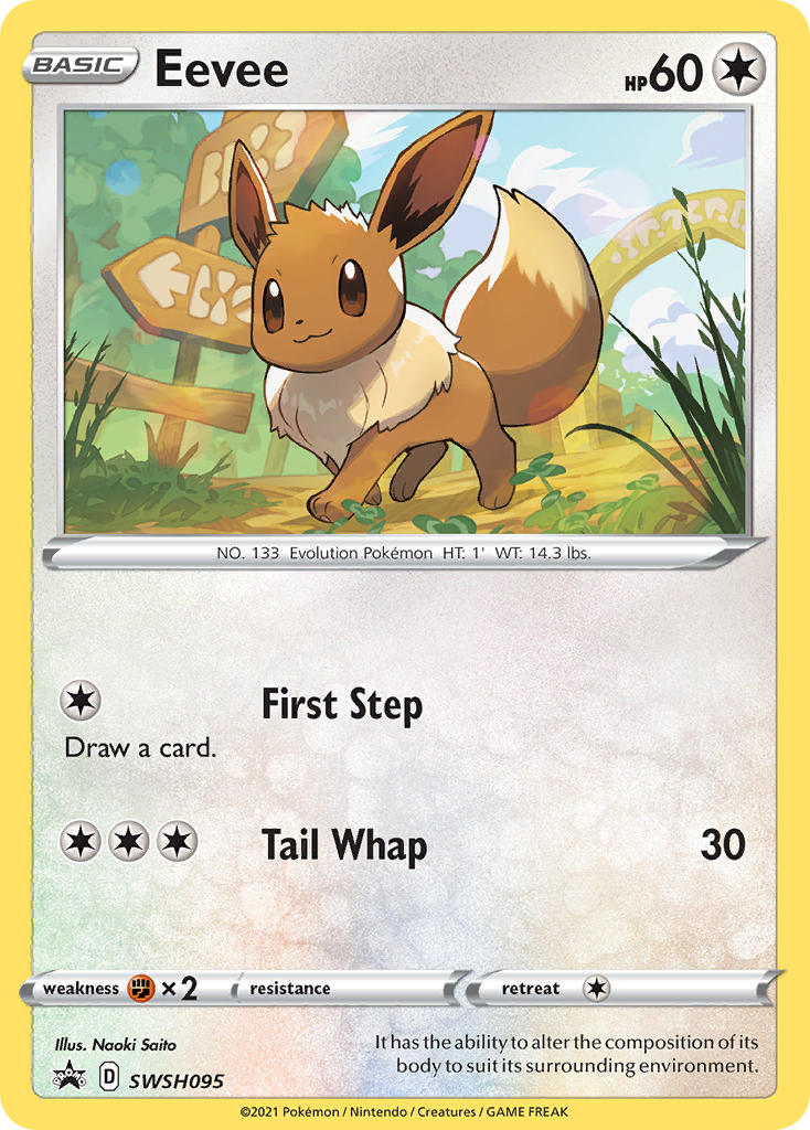 Eevee Pokémon card