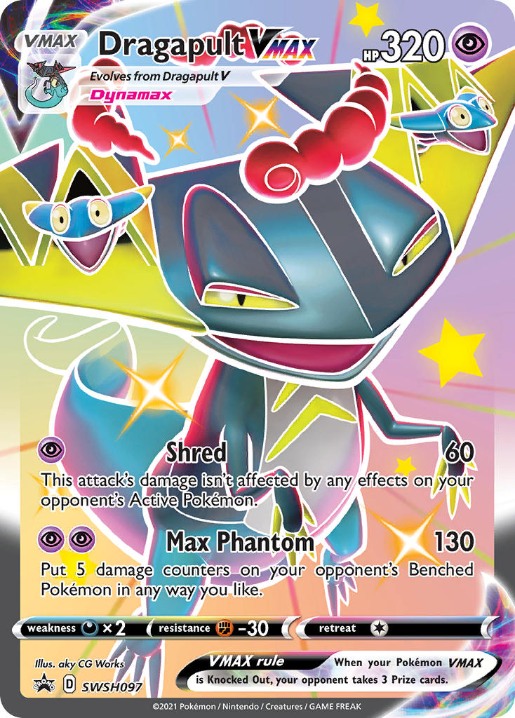 Dragapult VMAX Pokémon card