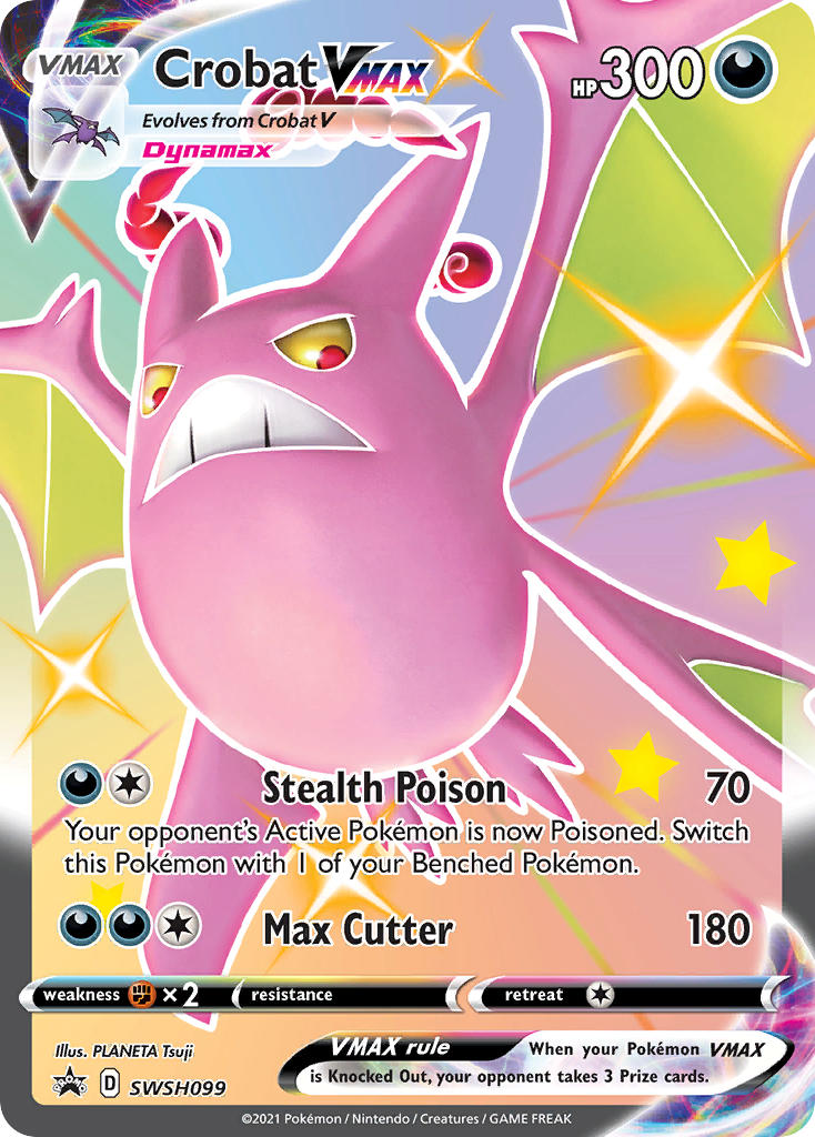 Crobat VMAX Pokémon card