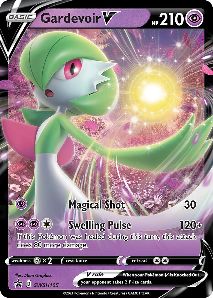 Gardevoir V Pokémon card