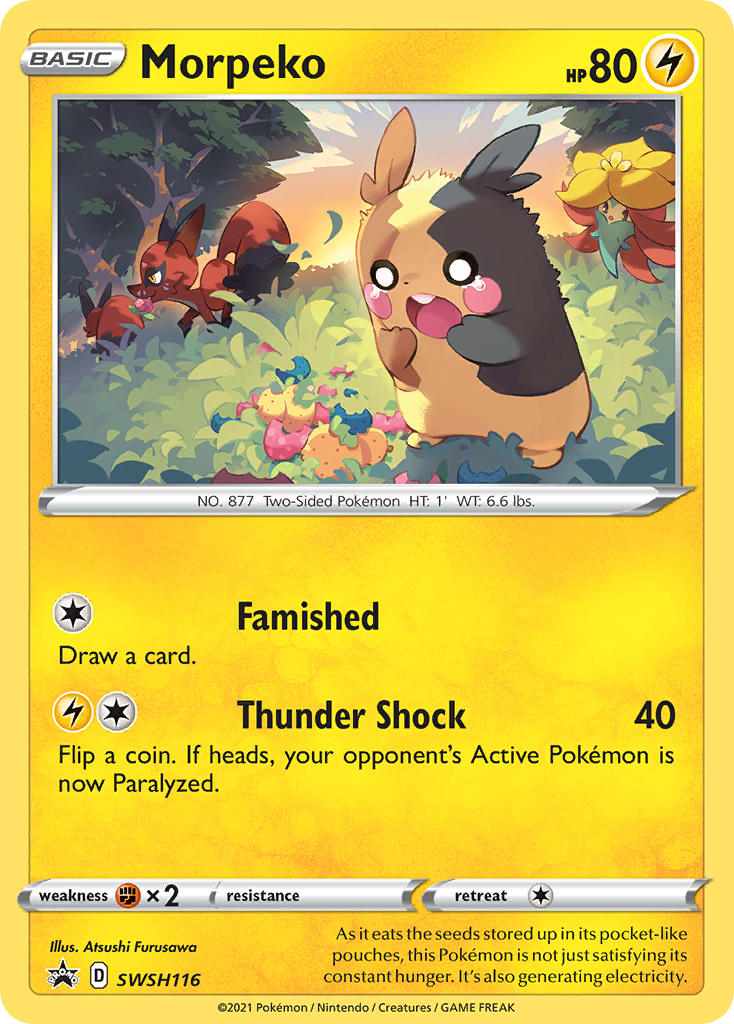 Morpeko Pokémon card