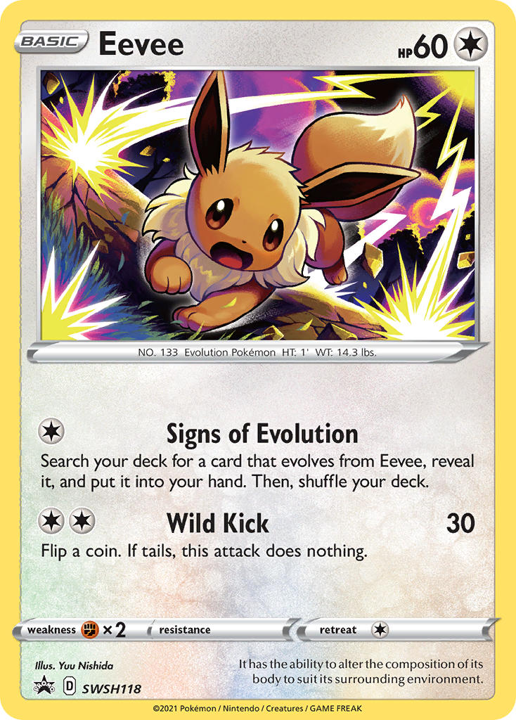 Eevee Pokémon card