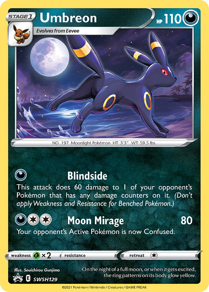 Umbreon Pokémon card