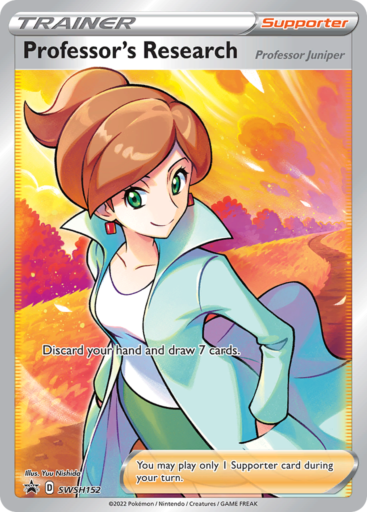 Professor's Research [Professor Juniper] Pokémon card