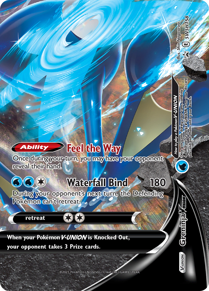 Greninja V-UNION Pokémon card