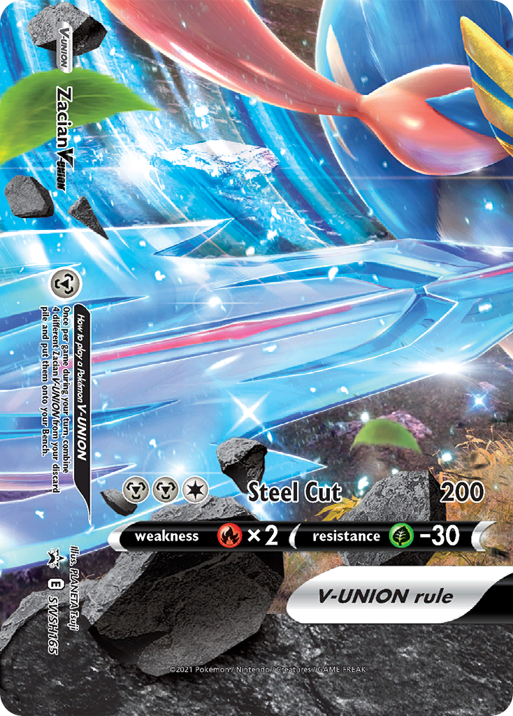 Zacian V-UNION Pokémon card