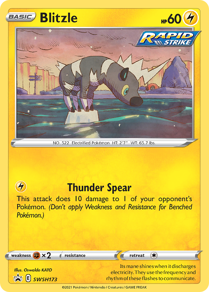 Blitzle Pokémon card