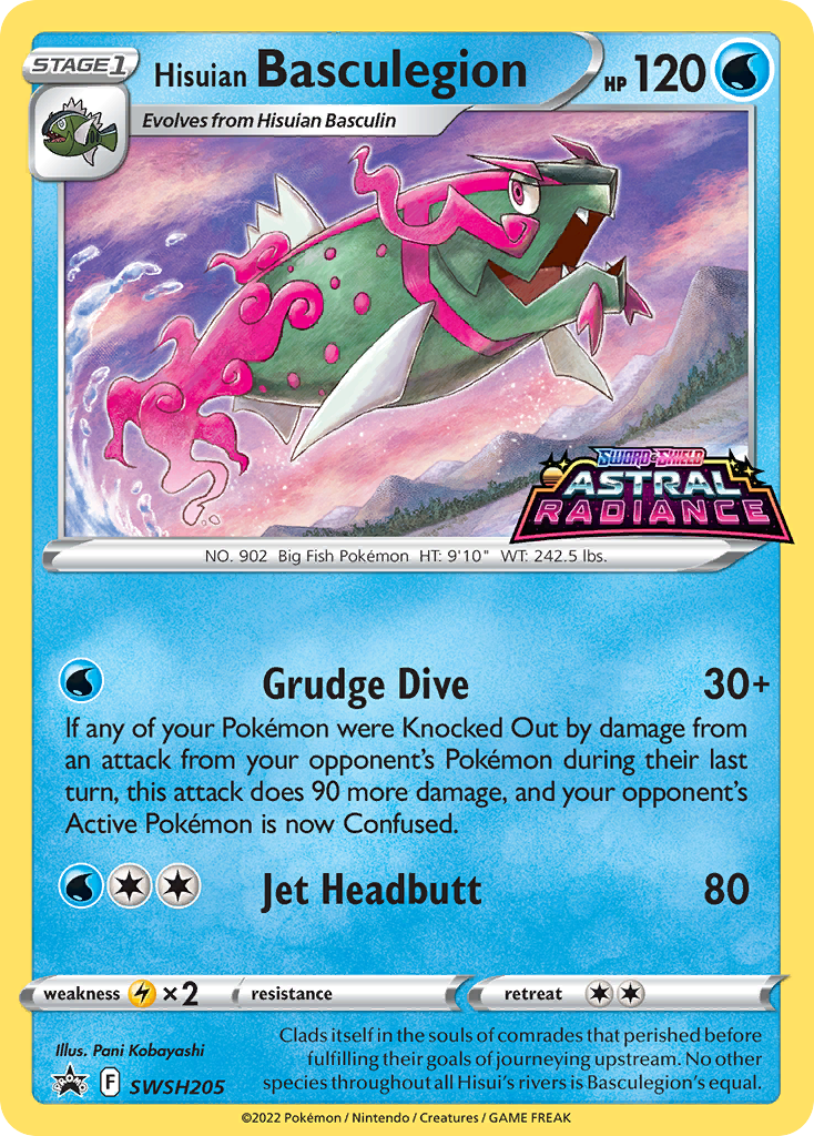 Hisuian Basculegion Pokémon card