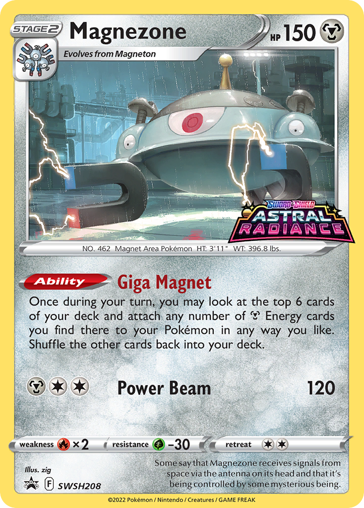 Magnezone Pokémon card