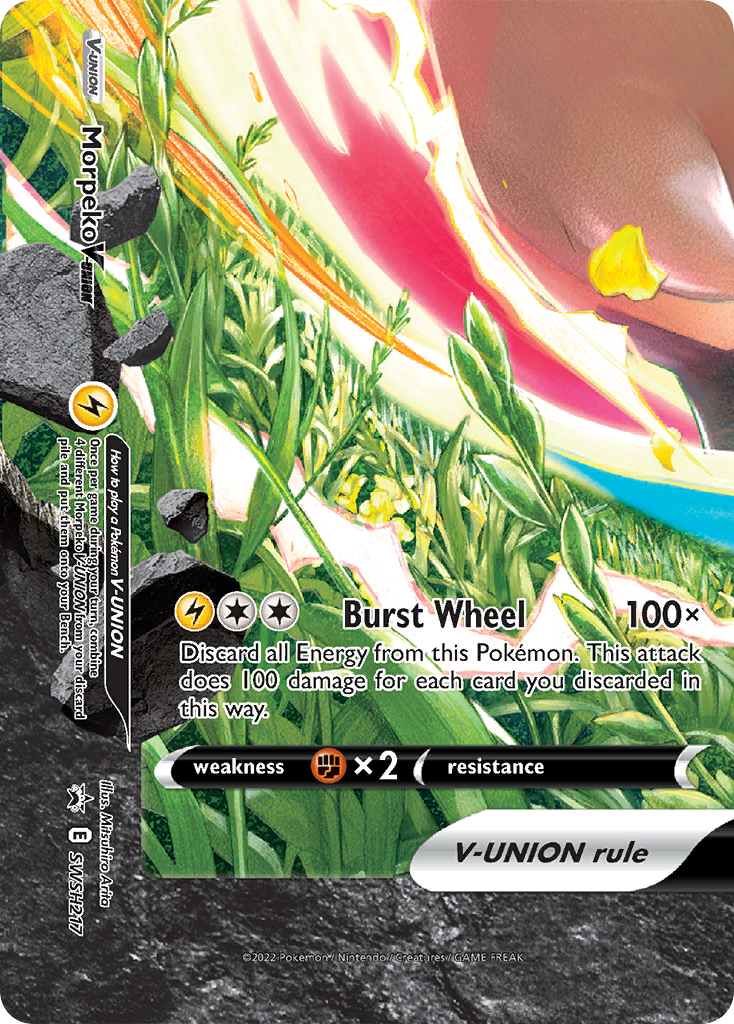 Morpeko V-UNION Pokémon card
