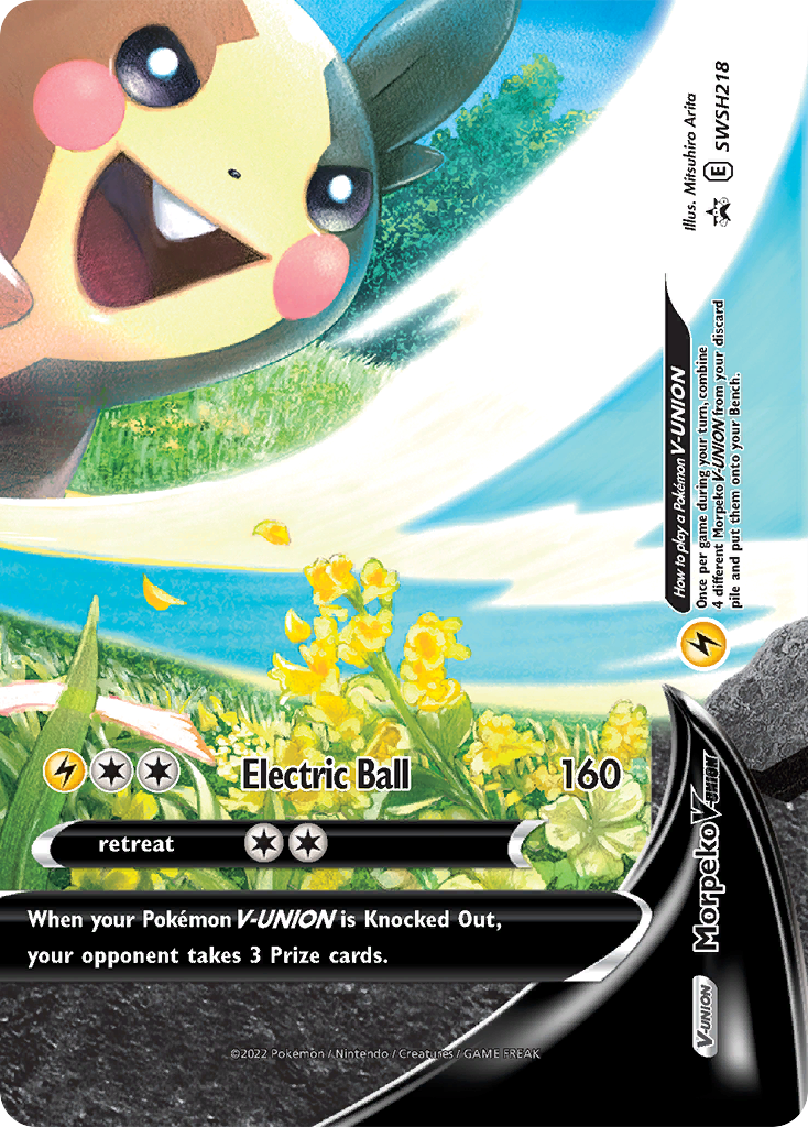 Morpeko V-UNION Pokémon card