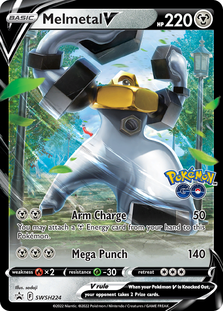 Melmetal V Pokémon card