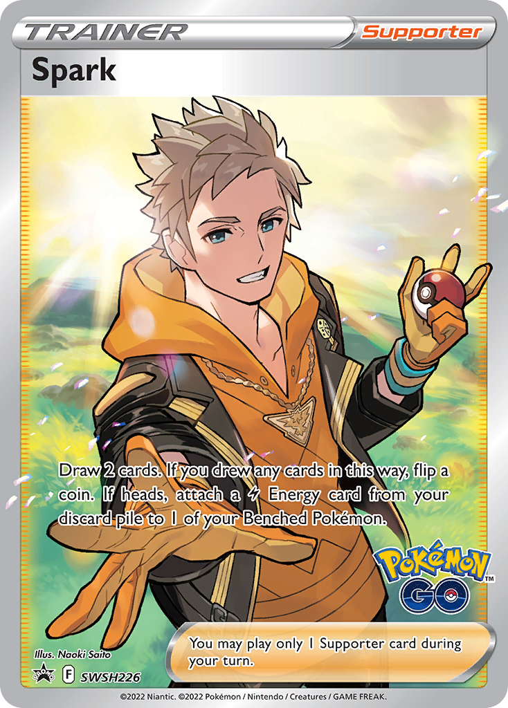 Spark Pokémon card