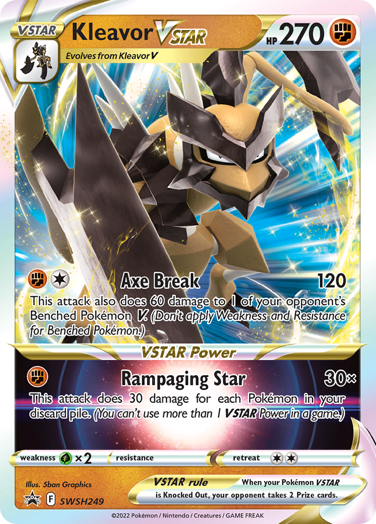 Kleavor VSTAR Pokémon card