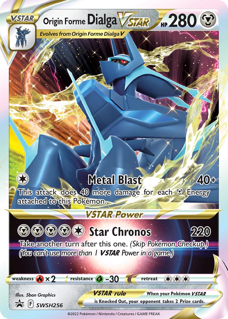 Origin Forme Dialga VSTAR Pokémon card