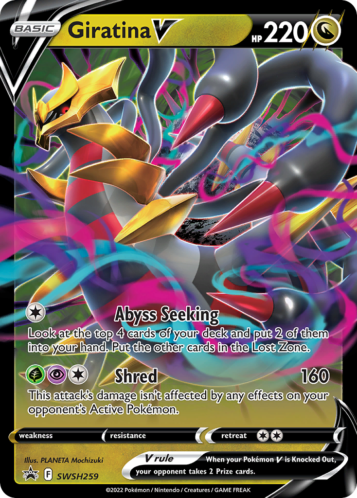 Giratina V Pokémon card