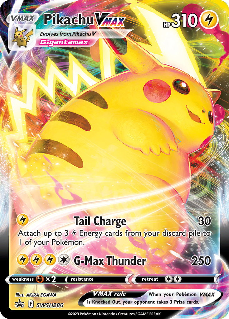 Pikachu VMAX Pokémon card