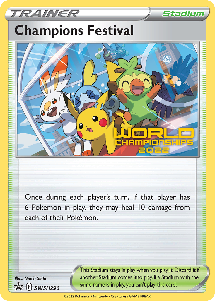 Champions Festival Pokémon card