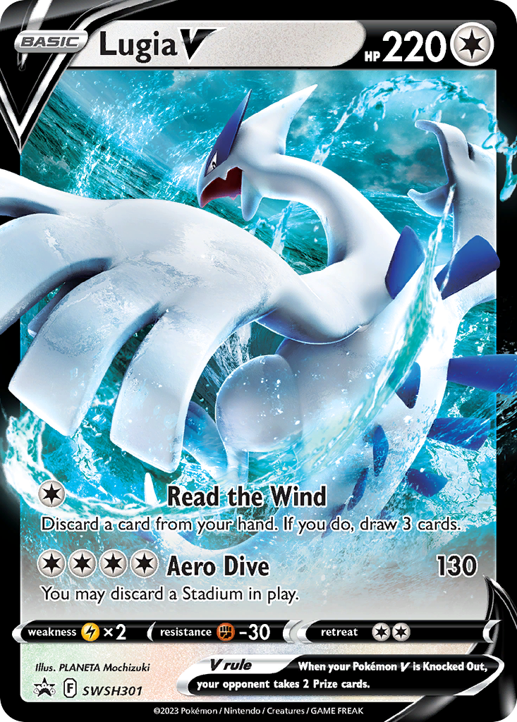 Lugia V Pokémon card