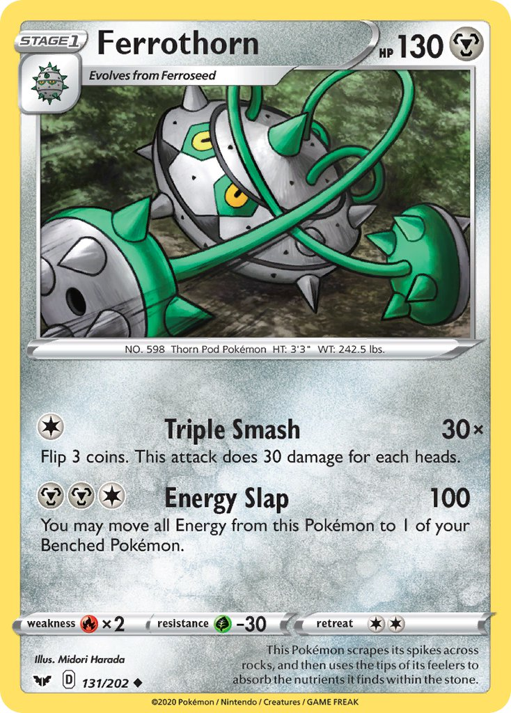 Ferrothorn Pokémon card