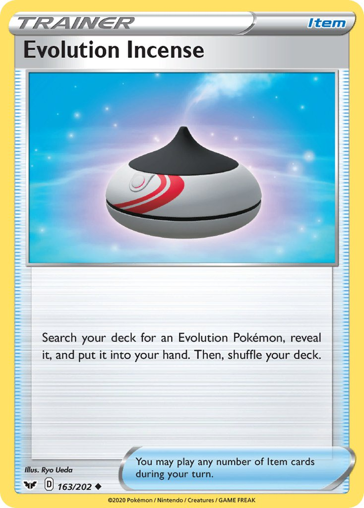 Evolution Incense Pokémon card