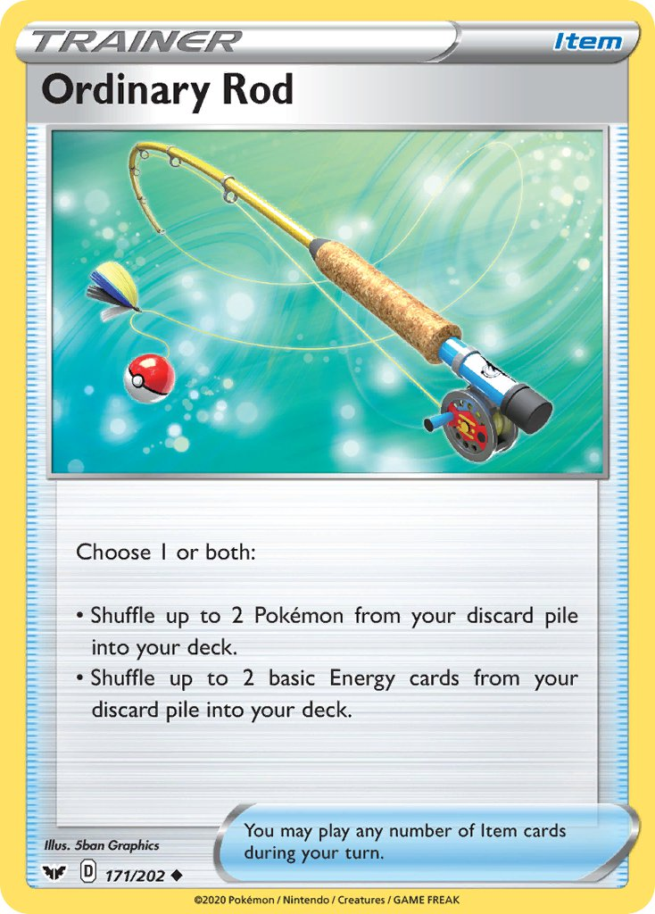 Ordinary Rod Pokémon card