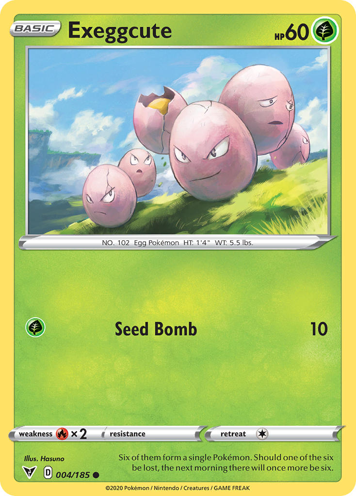 Exeggcute Pokémon card
