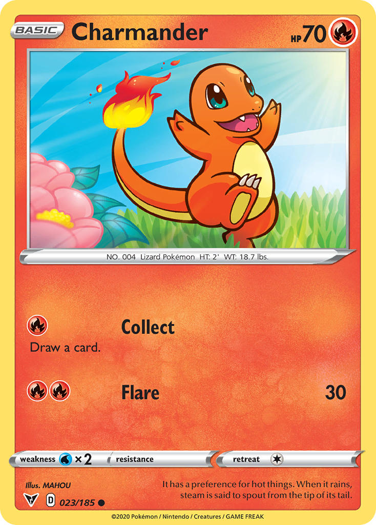 Charmander Pokémon card