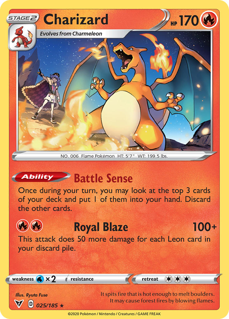 Charizard Pokémon card