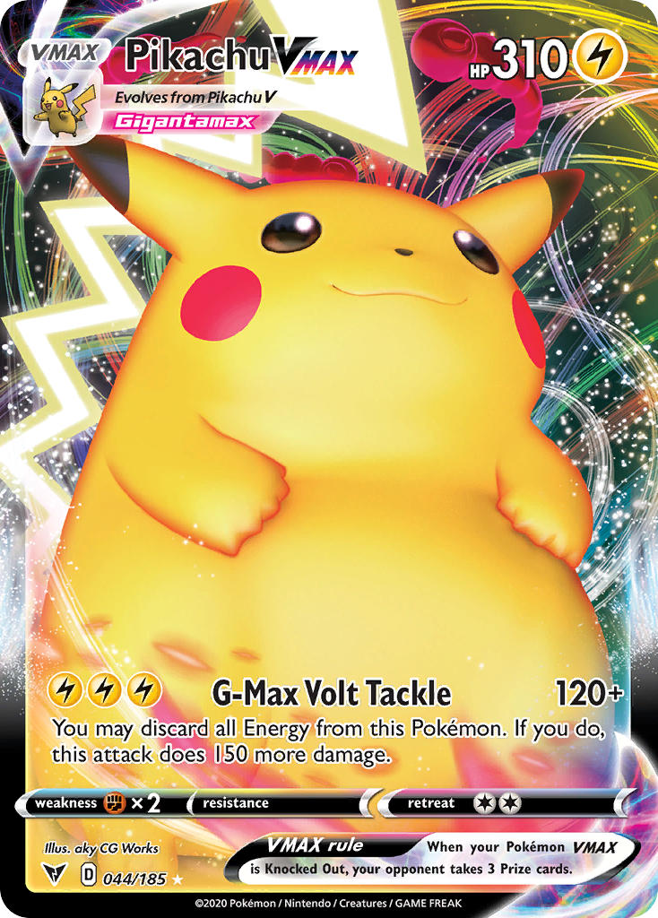 Pikachu VMAX Pokémon card