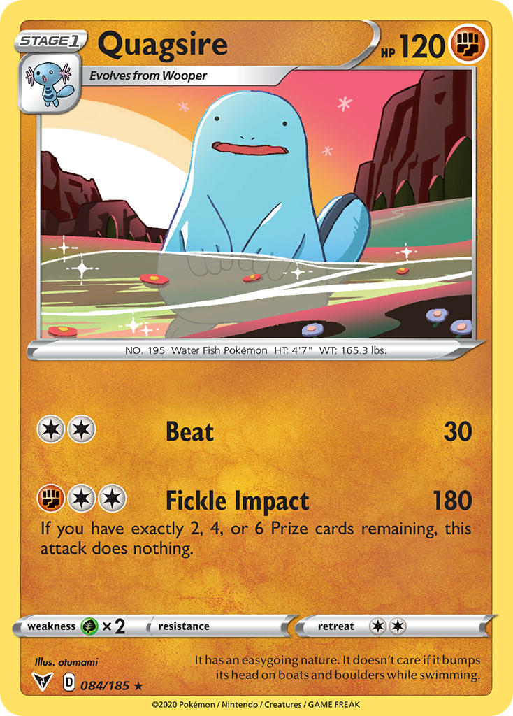 Quagsire Pokémon card