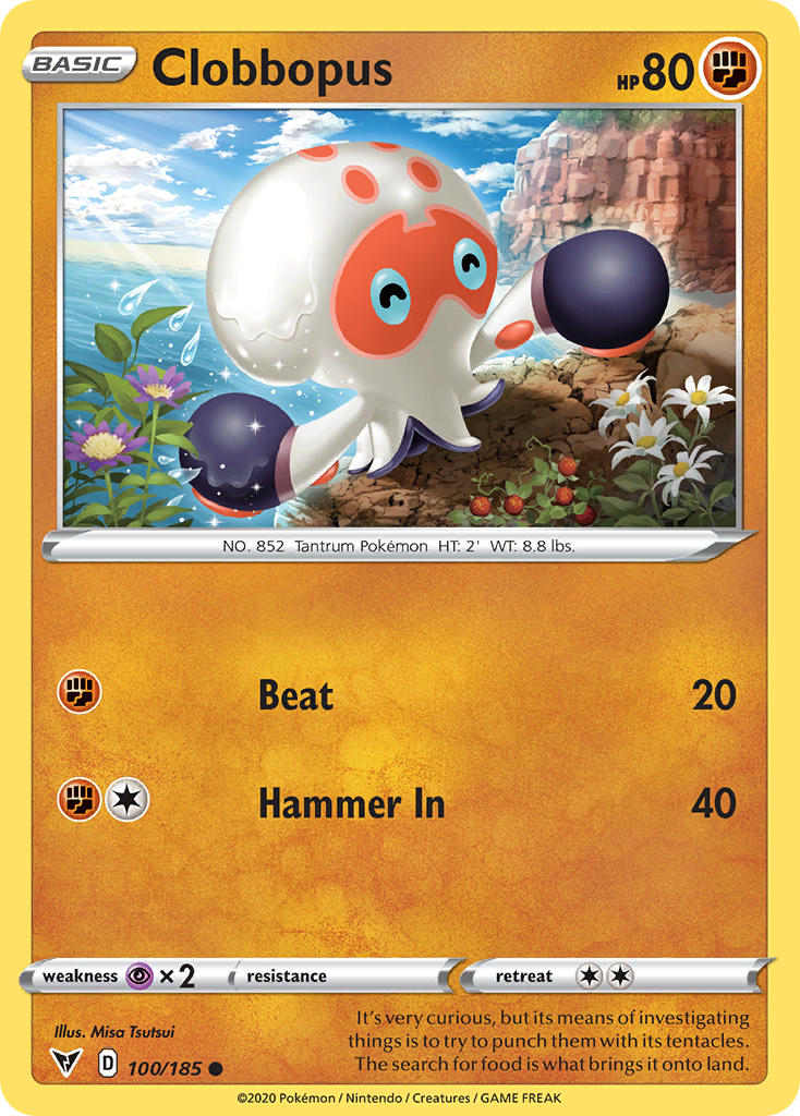 Clobbopus Pokémon card