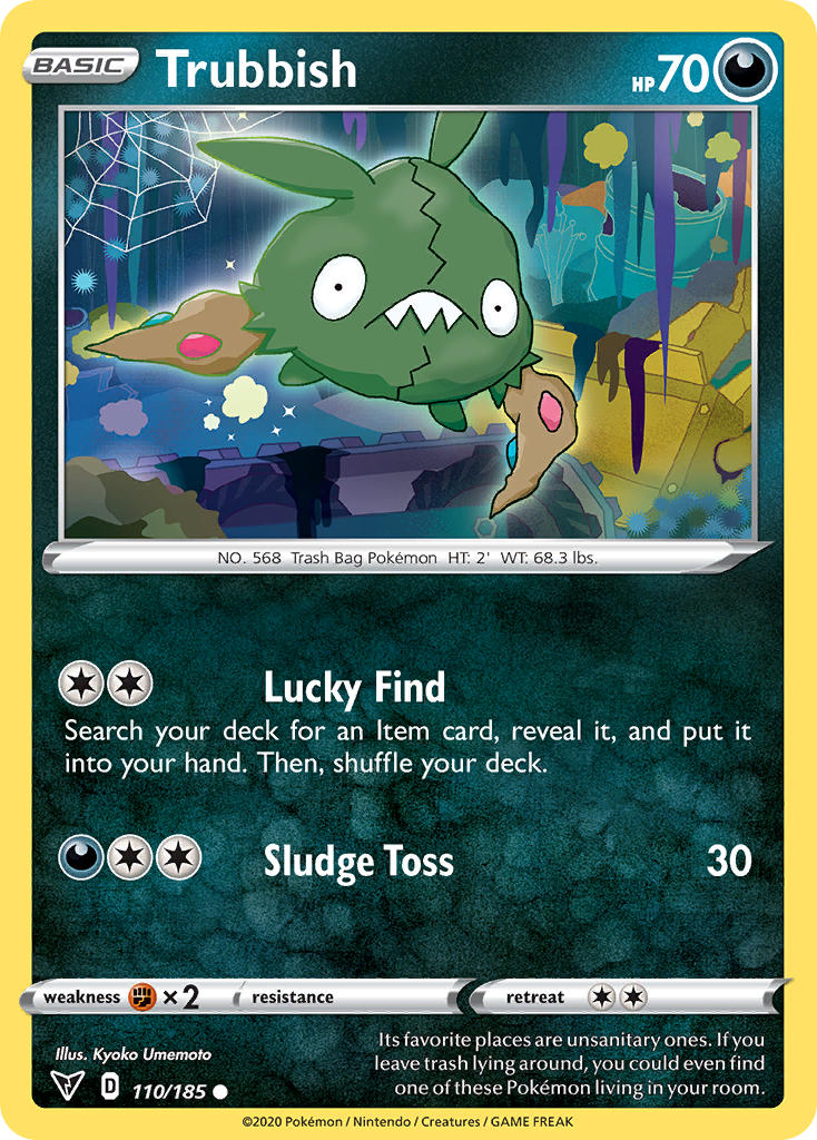 Trubbish Pokémon card